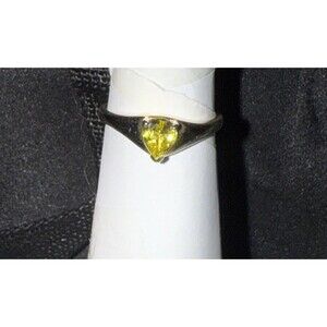 14k .612ct Chrysoberyl Gold Ring.  Yay!  Never Heard If It Til Today. Size 7.